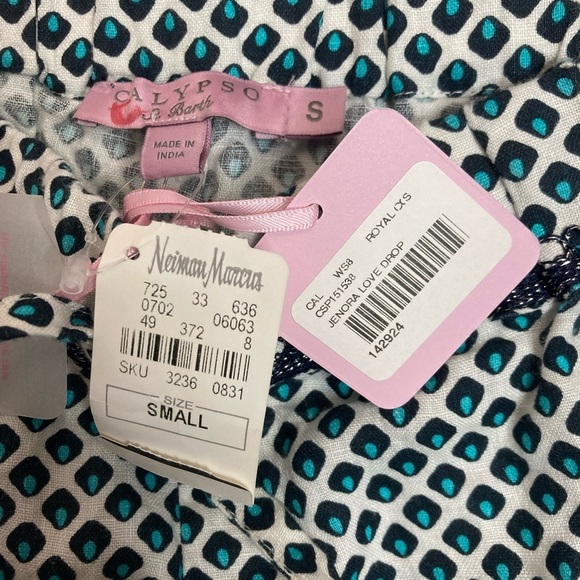 Calypso St. Barth Beaded Tassel Shorts - Picture 11 of 11